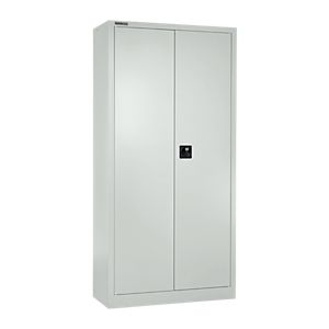 SSI Schäfer Universalschrank 2er-SET, Stahl, abschließbar, 950 x 400 x 1935 mm, 5 OH