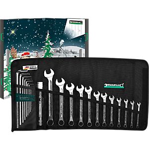 STAHLWILLE Adventskalender "Werkzeug", Premium-Werkzeugset, 24-tlg.
