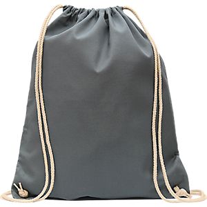 Turnbeutel, 100 % Baumwolle, mit Zugbändern, auch als Rucksack tragbar