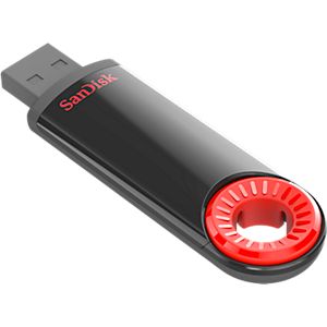 USB-Stick SanDisk Cruzer Dial, High-Speed USB 2.0, Speicherkapazität von 16 bis 64 GB