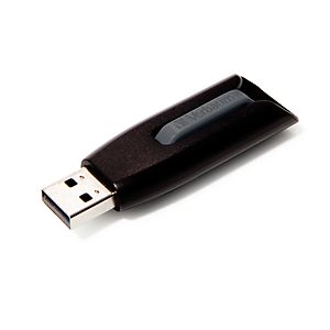 Verbatim USB-Stick Store n Go V3, USB 3.0, Kapazität 8 bis 128 GB, Schiebemechanismus