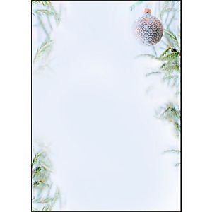 Weihnachtsmotiv-Papier "Winter Mood", 90g-Feinpapier, 100 Blatt A4, Inkjet- & Laserdrucker