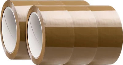 Packband Classic, braun, 6 Rollen