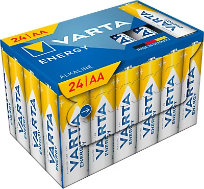 VARTA Batterien Energy, Mignon AA, 1,5 V, 24 Stück