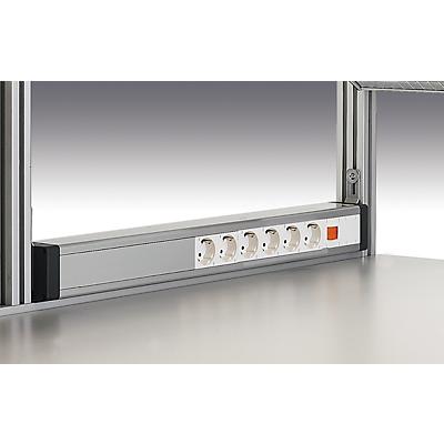 Cjk Installatiekanaal Voor Treston Werktafels Serie Wb 3 Maal Dubbele Contactdoos treston kopen in de aanbieding