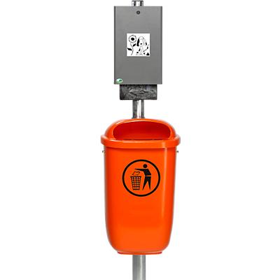 Complete Set Hondenpoep Zakdispenser Met Afvalbak 50 L Incl Paal En Bevestigingsmateriaal huismerk kopen in de aanbieding Complete Set Hondenpoep Zakdispenser Met Afvalbak 50 L Incl Paal En Bevestigingsmateriaal huismerk kopen in de aanbieding