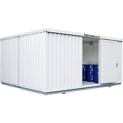 Container Voor Gevaarlijke Stoffen Safe Tank 2000 Geisoleerd Ral 9002 Grijs Wit B 3050 X D 4340 X H 2520 Mm huismerk kopen in de aanbieding