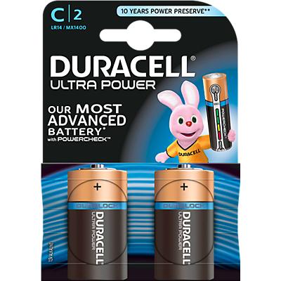 Duracell Batterijen Ultra Baby C 15 V 2 Stuks duracell kopen in de aanbieding