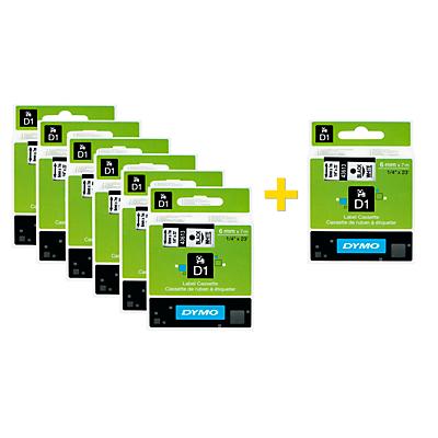 Dymo Tapecassette D1 Voor Beletteringsapparaten Diverse Verschillende Afmetingen En Kleuren 6 1 dymo kopen in de aanbieding Dymo Tapecassette D1 Voor Beletteringsapparaten Diverse Verschillende Afmetingen En Kleuren 6 1 dymo kopen in de aanbieding