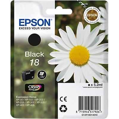 Epson Inktpatroon C13T18014 Zwart epson kopen in de aanbieding