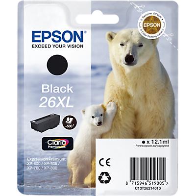 Epson Inktpatroon T2621Xl Zwart epson kopen in de aanbieding