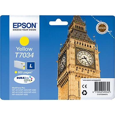 Epson Inktpatroon T70344010 Geel epson kopen in de aanbieding