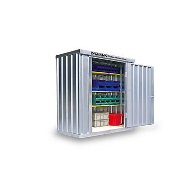 Materiaalcontainer Mc 1100 Verzinkt Voorgemonteerd huismerk kopen in de aanbieding