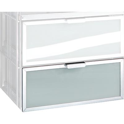 Metalen Lade Met Glasinzet Voor Balton B Iii Chromen Stelling huismerk kopen in de aanbieding