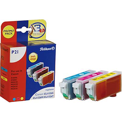 Spaarset 3 Stuks Pelikan Cartridges Identiek Aan Cli 526Cmy Serie Elk 1X Cyaan Magenta Geel Zwart pelikan kopen in de aanbieding Spaarset 3 Stuks Pelikan Cartridges Identiek Aan Cli 526Cmy Serie Elk 1X Cyaan Magenta Geel Zwart pelikan kopen in de aanbieding
