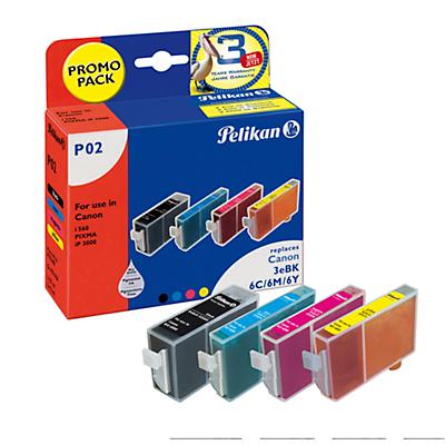 Spaarset 4 Pelikan Cartridges Identiek Aan Bci 6 Serie 1X Cyaan Magenta Geel 1X Zwart 3Ebk pelikan kopen in de aanbieding Spaarset 4 Pelikan Cartridges Identiek Aan Bci 6 Serie 1X Cyaan Magenta Geel 1X Zwart 3Ebk pelikan kopen in de aanbieding