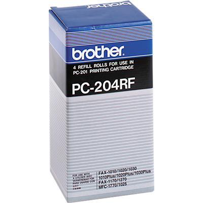 Thermotransferrollen Brother Pc 204Rf Zwart 4 Stuks brother kopen in de aanbieding Thermotransferrollen Brother Pc 204Rf Zwart 4 Stuks brother kopen in de aanbieding