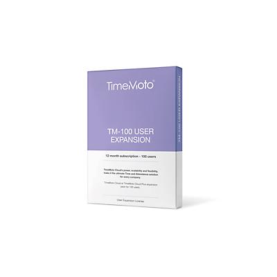 Timemoto Cloud Uitbreidingspakket Tm 100 Licentie Voor Gebruikers Looptijd 1 Jaar huismerk kopen in de aanbieding