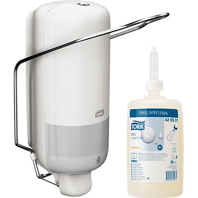 Tork Zeepdispenser Met Hevel Inhoud 1 Liter Vloeibare Zeep Mevon 55 tork kopen in de aanbieding