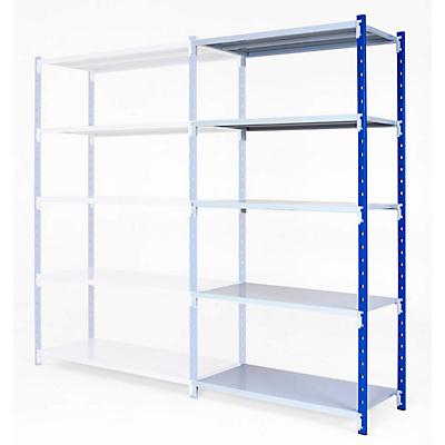 Universele Stellingkast Aanbouwelement 5 Roosterbladen Belastbaarheid 125 Kg Bxh 1000 X 2000 Mm huismerk kopen in de aanbieding Universele Stellingkast Aanbouwelement 5 Roosterbladen Belastbaarheid 125 Kg Bxh 1000 X 2000 Mm huismerk kopen in de aanbieding