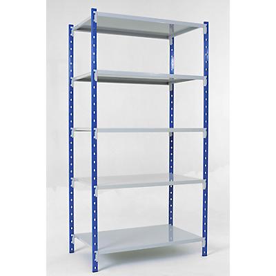 Universele Stellingkast Basiselement 5 Roosterbladen Belastbaarheid 200 Kg Bxh 1000 X 2000 Mm huismerk kopen in de aanbieding Universele Stellingkast Basiselement 5 Roosterbladen Belastbaarheid 200 Kg Bxh 1000 X 2000 Mm huismerk kopen in de aanbieding