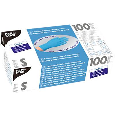 Wegwerphandschoenen Latex Poedervrij Blauw 100 Stuks huismerk kopen in de aanbieding Wegwerphandschoenen Latex Poedervrij Blauw 100 Stuks huismerk kopen in de aanbieding