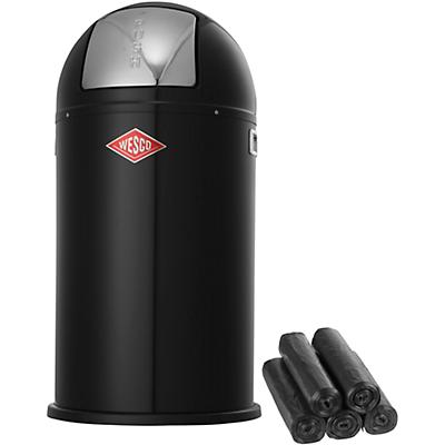 Wesco Vuurvaste Afvalverzamelaar Pushboy Afvalzakken wesco kopen in de aanbieding