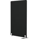  Cloison acoustique Wall avec pied, épaisseur 30 mm, L 1000 x H 1800 mm, noir
