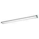  Systemleuchte WLA LED, 5000 Lumen, 5000 K, Ra > 80, L 1650 x B 120 x H 40 mm, eloxiertes Aluminium mit Strukturblende