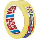  tesa Crêpe de précision 4334 Crêpe de peintre, 50 m × 30 mm, jaune, intérieur/extérieur, résistant aux UV, ne laisse pas de traces