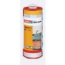  tesa Easy Cover Perfect+ L - Film 2 en 1 avec ruban de peintre Washi, 33 m × 1400 mm, distributeur, sans résidus