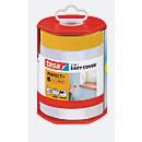  tesa Easy Cover Perfect+ M - Film 2 en 1 avec ruban de peintre Washi, 33 m × 550 mm, distributeur, sans résidus