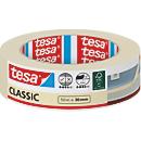  tesa Malerband CLASSIC, 50 m × 30 mm, innen, saubere Kanten, lösungsmittelfrei, rückstandsfrei 10 Tage