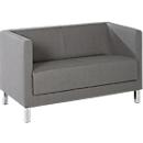 2-places Wienea, tissu gris