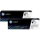 2 x cartouches d'impression LaserJet 201X (CF400XD) HP, noir