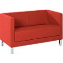 2-zits Wienea, rode stof