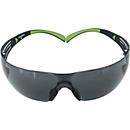 3M Schutzbrille SecureFit SF400, EN 166, EN 170, Bügel schwarz, AS/AF UV-Schutz, Gewicht 19g