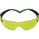 3M Schutzbrille SecureFit SF400, EN 166, EN 170, Bügel schwarz, gepolsterte Enden, verstellbare Nasenbügel