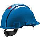 3M veiligheidshelm G3000, ABS blauw, EN 397, Uvicator sensor, 4-punts ratelsluiting, hoofdomtrek 53-62 cm
