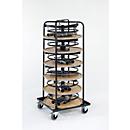 Aanbieding: 6 bistrotafels en tafelhouder