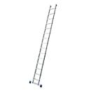 Aanzetladder Stabilo - H 3950 mm - 15 sporten - met dwarssteun