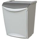 Abfallbehälter Fancy, 25 L, grau