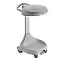 Abfallsammler 120 L HACCP, hellgrau