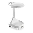 Abfallsammler 120 L HACCP, weiss