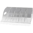 Acryl ordnerstandaard, van transparant, 4 mm dik acryl