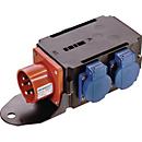 Adaptateur CEE MIXO SAAR 1 prise CEE 400 V, 16 A, 5 pôles, IP44 AS-SCHWABE