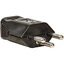 Adaptateur de prise brennenstuhl® T12, pour l'intérieur, tension 230 V/10 A, IP20, plastique, noir
