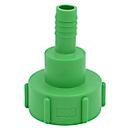 Adaptateur IBC, pour cuves IBC avec robinetterie de sortie 2", filetage grossier, Ø 55-62 mm, embout de flexible 0,75