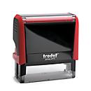 Address stamp trodat® Printy 4915, housing colour red &amp; stamp impression colour black
