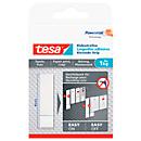 Adhesive strips tesa®, for re-use of the adhesive nail for wallpaper & plaster with an adhesive force of up to 1 kg, 2 sides, removable, 6 pieces